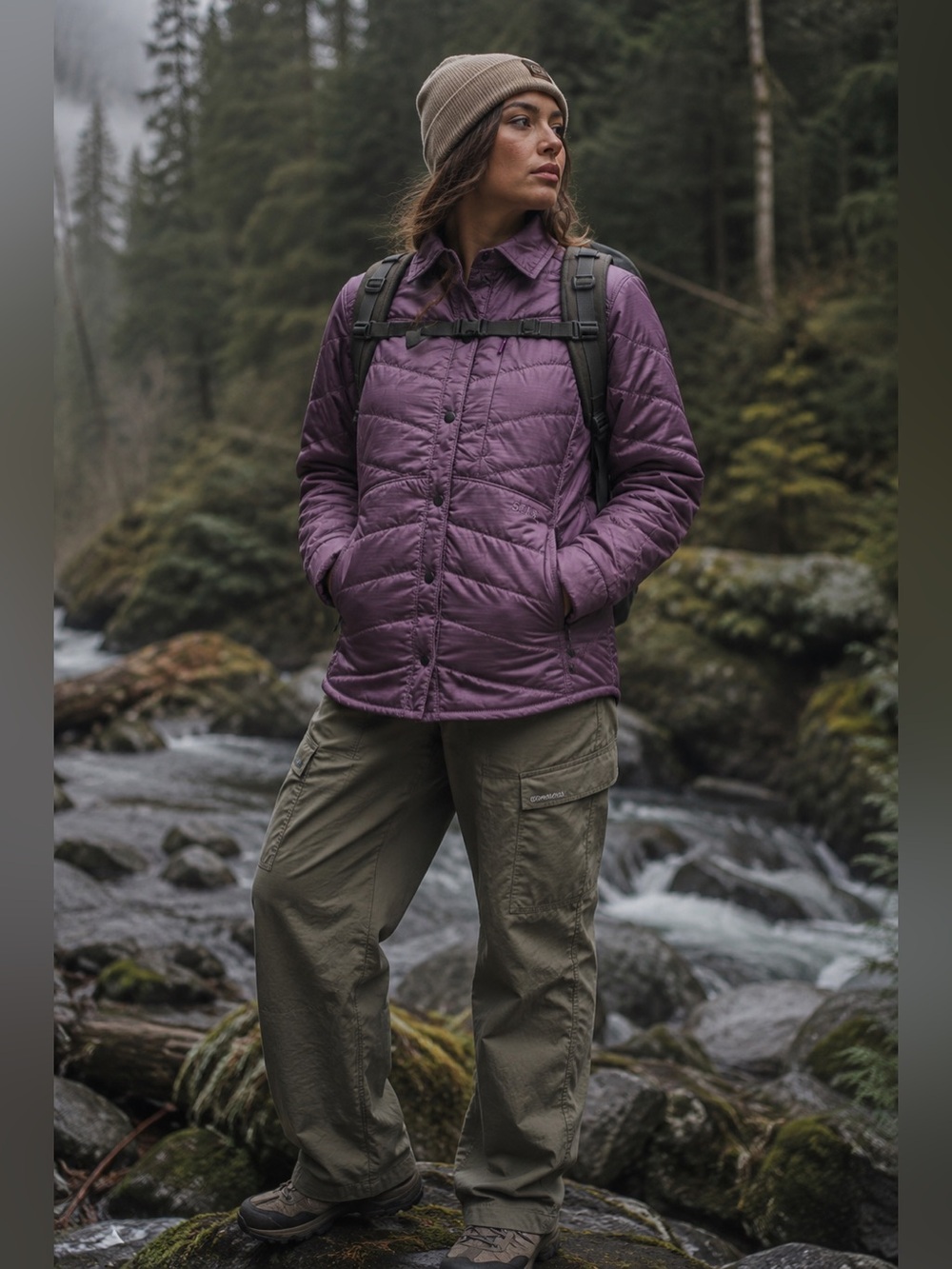 5.11 Tactical Peninsula Insulator Shirt Jacket NWT Small Amethyst Primaloft DWR